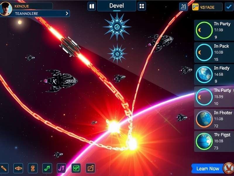 Galactic Conquest Elite technology tree interface